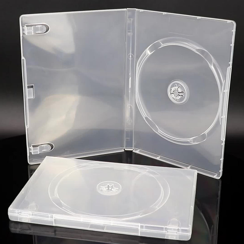 Pack Caja DVD Single Transparente 14 mm